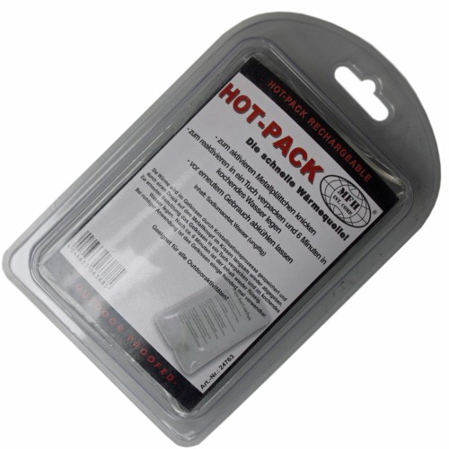 Fox Outdoor,Gelkissen-Wärmer,reaktivierbar, transparent,Handwärmer, Taschenwärmer